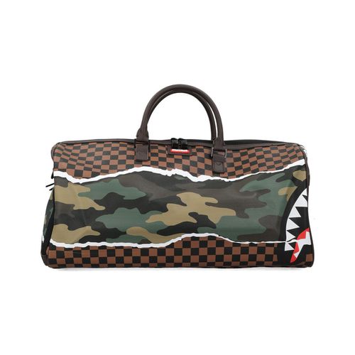 Borsa a spalla Borsa Tear it up Camo Duffle marrone - Sprayground - Modalova