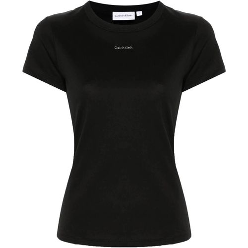 T-shirt NANO LOGO SLIM T-SHIRT - Calvin Klein Jeans - Modalova