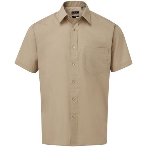 Camicia a maniche corte Poplin - Premier - Modalova