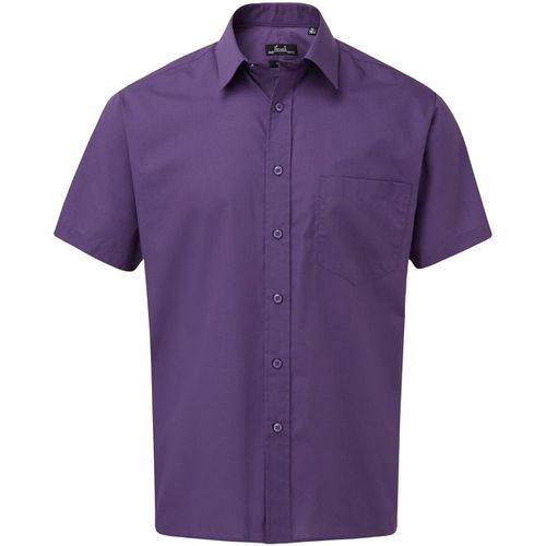 Camicia a maniche corte Poplin - Premier - Modalova