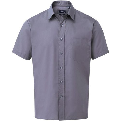 Camicia a maniche corte Poplin - Premier - Modalova