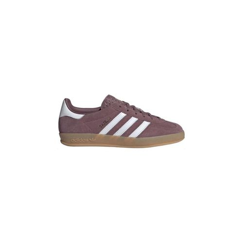 Sneakers Scarpe Gazelle Indoor Shadow Fig/Cloud White/Gum - Adidas - Modalova