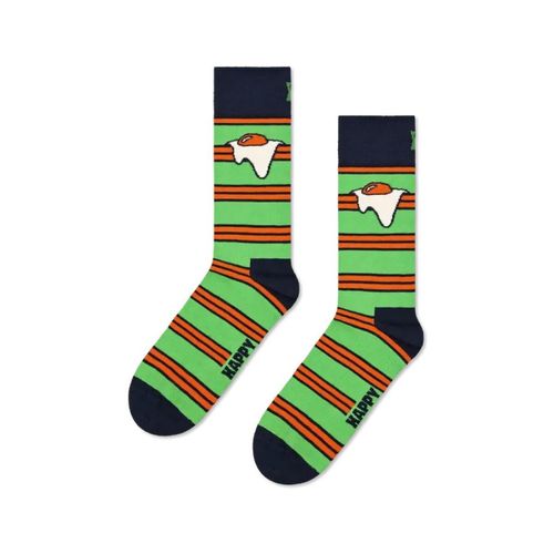 Calzini alti EGG ON STRIPE - Happy socks - Modalova