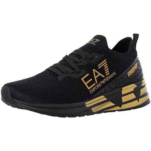 Sneakers Scarpe da ginnastica con logo in rete - Emporio Armani EA7 - Modalova