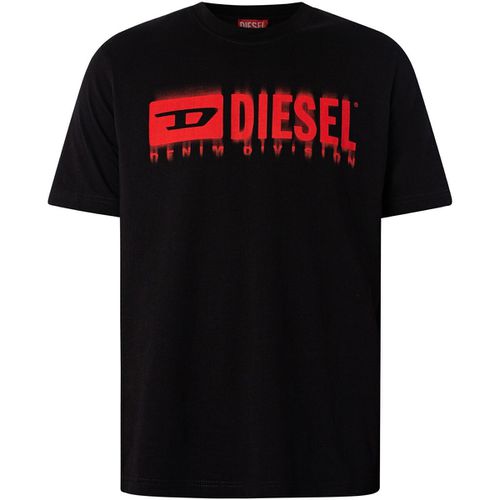 T-shirt Maglietta Q7 con regolazione a T - Diesel - Modalova