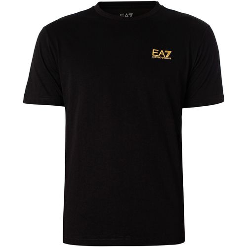 T-shirt T-shirt con logo del petto - Emporio Armani EA7 - Modalova