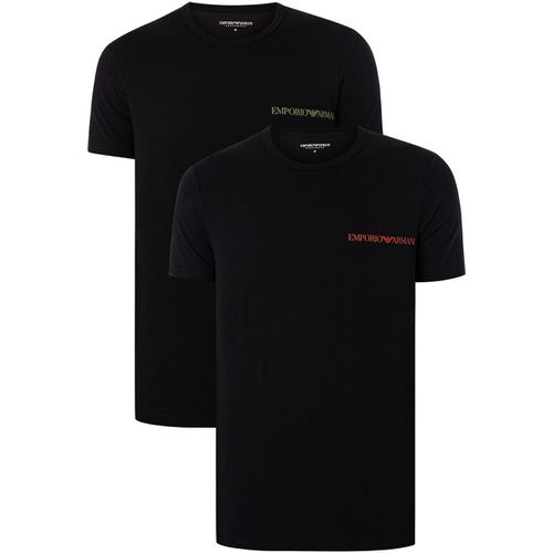Pigiami / camicie da notte Confezione da 2 t-shirt Lounge Crew - Emporio armani - Modalova
