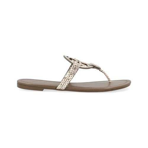 Sandali Sandalo Miller effetto pitonato - Tory Burch - Modalova