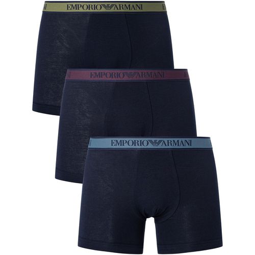 Mutande uomo Slip Boxer da 3 pezzi - Emporio armani - Modalova