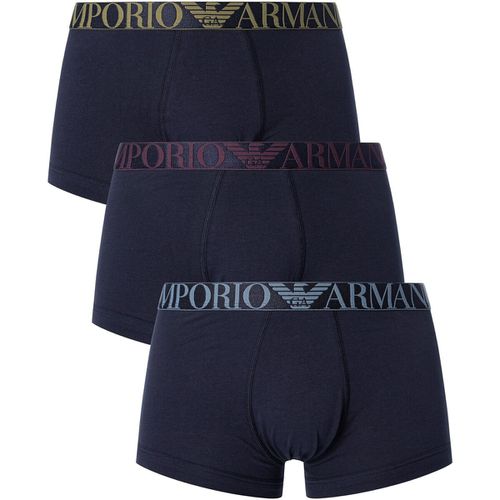 Mutande uomo Confezione da 3 bauli in cotone biologico - Emporio armani - Modalova