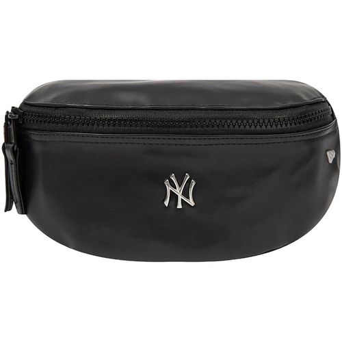 Marsupio MLB PU Mini Waist Bag New York Yankees Black / Silver - New-Era - Modalova