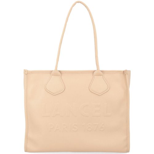 Borsa a spalla Tote Bag Lancel Jour L in pelle color cappuccino - Lancel Paris 1876 - Modalova