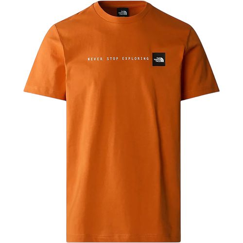 T-shirt uomo t-shirt NF0A87NSPCO M S/S NEVER STOP EXPLORING TEE - The north face - Modalova