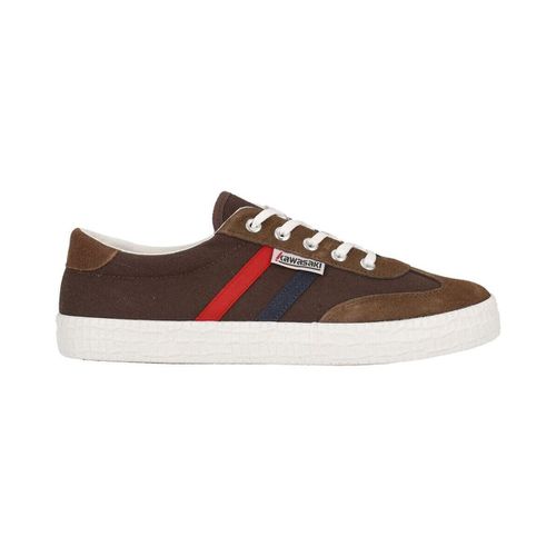 Sneakers Fuzion 2.0 Canvas Shoe 5045 Chocolate Brown - Kawasaki - Modalova