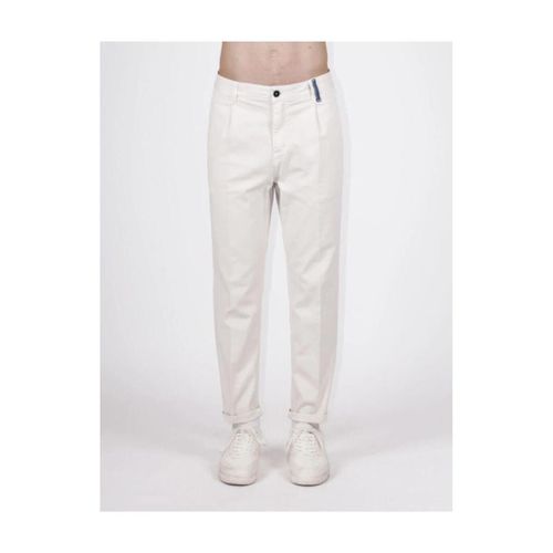 Pantaloni Pantalone in cotone inserti in jeans M 243435 - Berna - Modalova