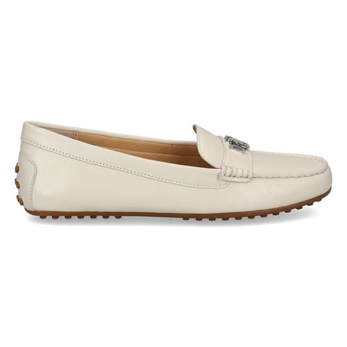 Scarpe Mocassino in pelle soft bianco - Ralph lauren - Modalova