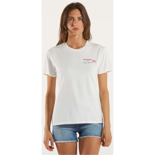 T-shirt t-shirt sport shopping bianca - Mc2 Saint Barth - Modalova