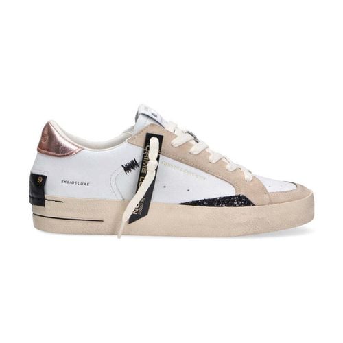 Sneakers basse SK8 Deluxe bronzed up bianca beige - Crime london - Modalova