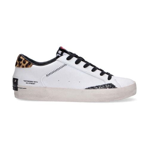 Sneakers basse Distressed nera - Crime london - Modalova