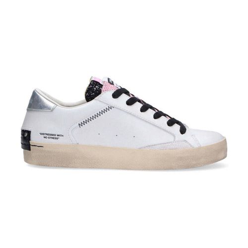 Sneakers basse Distressed Pink frost rosa - Crime london - Modalova