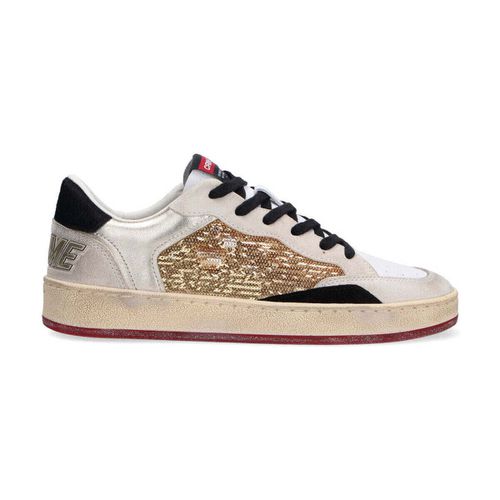 Sneakers basse Chelsea chili hot bianca oro - Crime london - Modalova