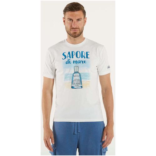 T-shirt t-shirt gin sapore di mare bianca - Mc2 Saint Barth - Modalova