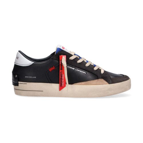 Sneakers SK8 Deluxe No sleep nera blu - Crime london - Modalova