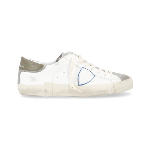 Sneakers Sneaker Paris X in pelle bianca con - Philippe Model - Modalova