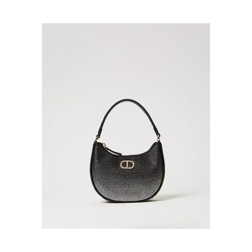 Borsette BORSA HOBO "MOON" CON STRASS - Twin set - Modalova