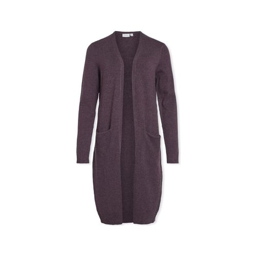 Mantella Noos Ril Long Cardigan - Plum Perfect - Vila - Modalova