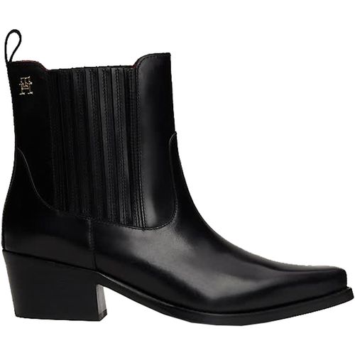 Stivaletti LEATHER COWBOY BOOT - Tommy hilfiger - Modalova