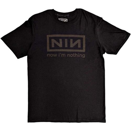 T-shirts a maniche lunghe Now I'm Nothing - Nine Inch Nails - Modalova