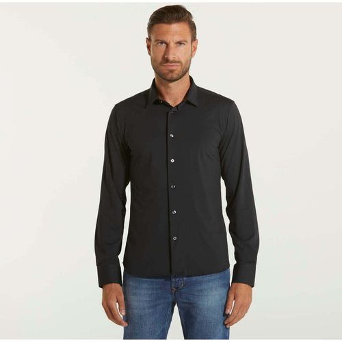 Camicia a maniche lunghe camicia oxford tessuto tecnico nera - Rrd - Roberto Ricci Designs - Modalova