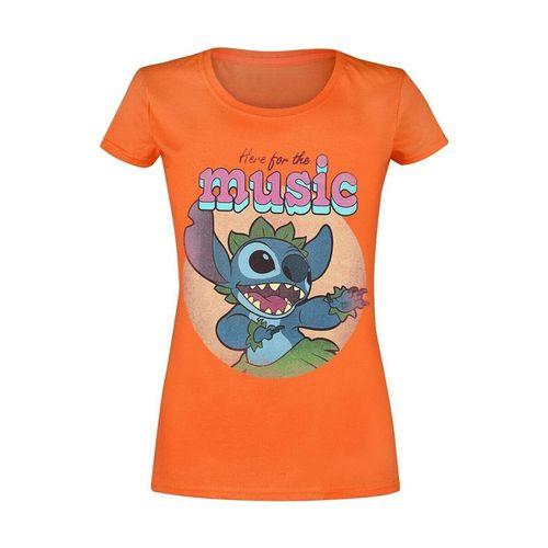 T-shirts a maniche lunghe Here For The Music - Lilo & Stitch - Modalova