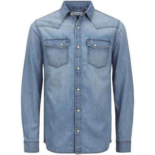 Camicia a maniche lunghe 12249236 MILLER- DENIM - Jack & jones - Modalova