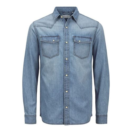 Camicia a maniche lunghe 12249236 MILLER- DENIM - Jack & jones - Modalova