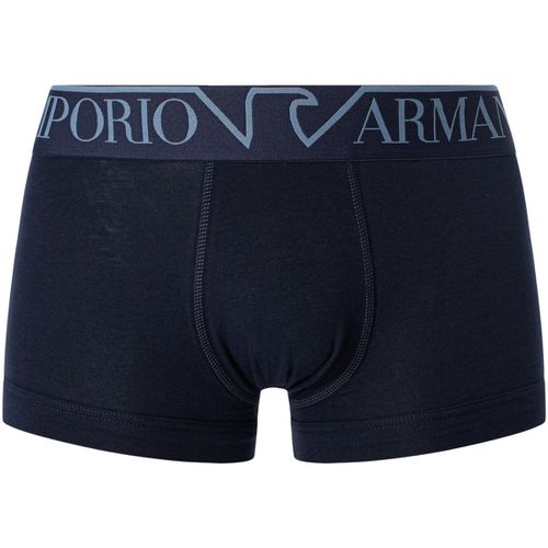 Mutande uomo Boxer Mega Logo in cotone organico - Emporio armani - Modalova