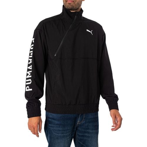 Giacca Sportiva Giacca Con 1/2 Zip Con Logo Treno - Puma - Modalova