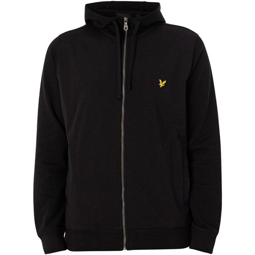 Felpa Felpa Con Cappuccio E Zip Ibrida - Lyle & Scott - Modalova