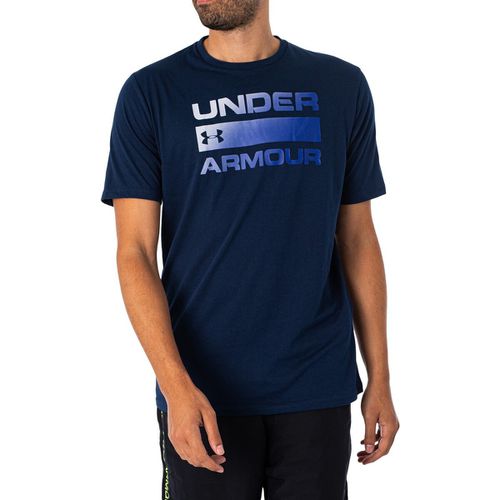 T-shirt T-Shirt Con Scritta Quot;Team Issue Quot; - Under armour - Modalova