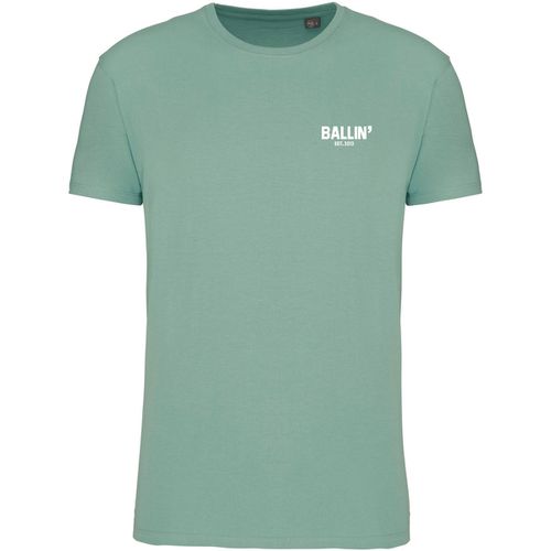 T-shirt Backprint Cross Shirt - Ballin Est. 2013 - Modalova