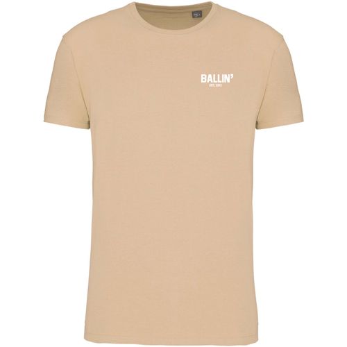 T-shirt Backprint Cross Shirt - Ballin Est. 2013 - Modalova