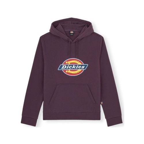 Felpa Icon Logo Hooded Sweatshirt - Plum - Dickies - Modalova