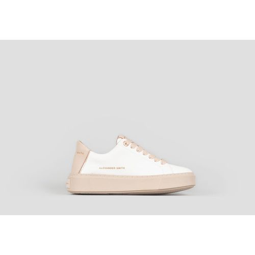 Sneakers LONDON WOMAN WHITE BEIGE - Alexander Smith - Modalova