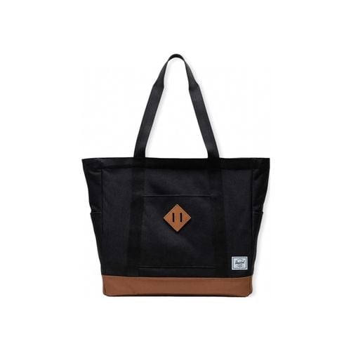 Zaini Heritage Tote - Black/Saddle Brown - Herschel - Modalova