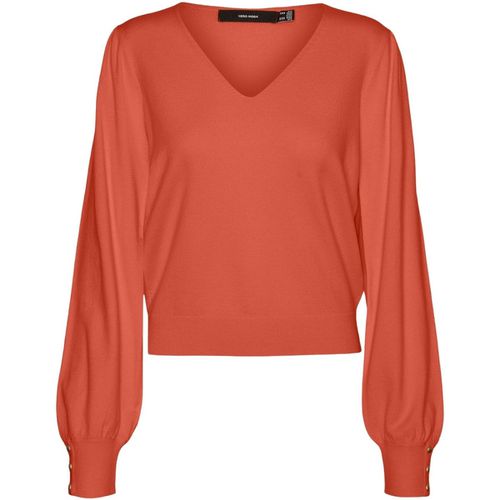 Maglione VMHOLLYKARIS LS V-NECK PULLOVER BOO 10310578 - Vero moda - Modalova