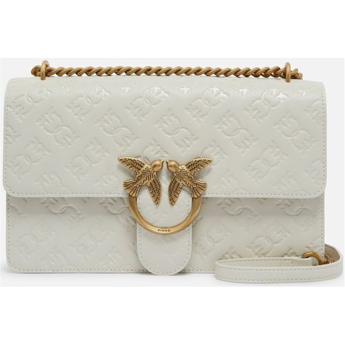 Borsette Borsa Love Bag a tracolla in pelle con logo - Pinko - Modalova