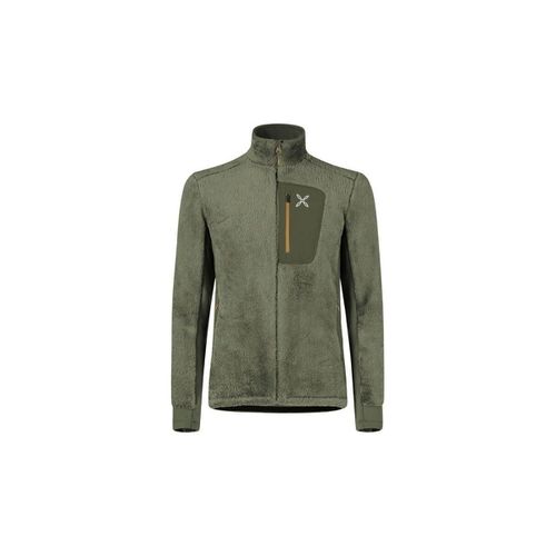 Maglione Maglia Remind Fleece Uomo Green Sage/Brown - Montura - Modalova