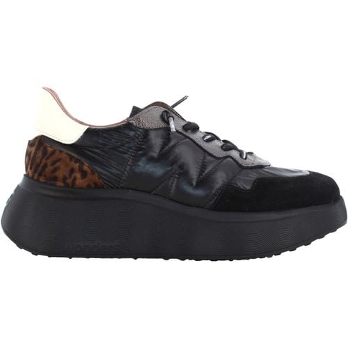 Sneakers basse donna sneakers A-3610 TREND I NERO - Wonders - Modalova