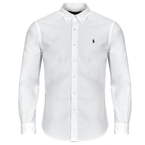 Camicia a maniche lunghe CHEMISE DROITE CUSTOM EN OXFORD LEGER - Polo ralph lauren - Modalova